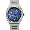 Citizen Zenshin Super Titanium Blue Dial Automatic NJ0180-80L 100M Mens Watch
