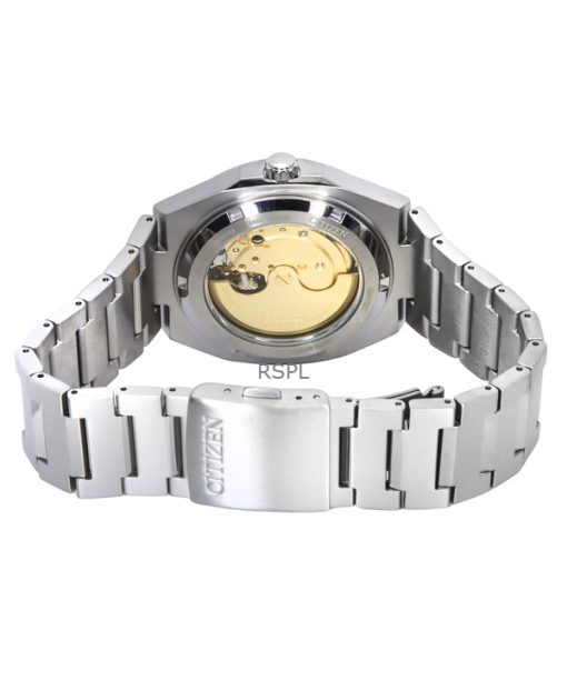 Citizen Zenshin Super Titanium Blue Dial Automatic NJ0180-80L 100M Mens Watch