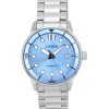 Citizen Stainless Steel Light Blue Dial Automatic NJ0191-83A 100M Mens Watch