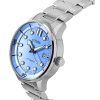 Citizen Stainless Steel Light Blue Dial Automatic NJ0191-83A 100M Mens Watch