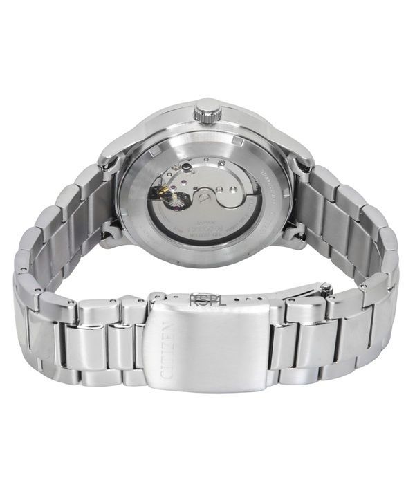 Citizen Stainless Steel Black Dial Automatic NJ0191-83E 100M Mens Watch