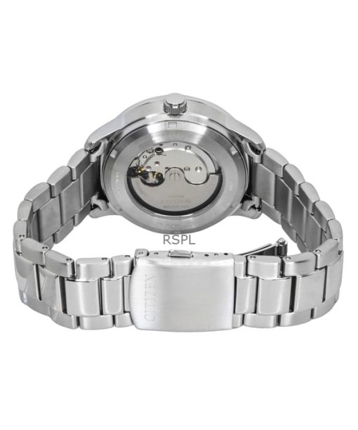 Citizen Automatic Stainless Steel White Dial NJ0191-83L 100M Mens Watch