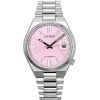 Citizen Tsuyosa Stainless Steel Pink Dial Automatic NJ0200-50Z Womens Watch