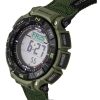 Casio Pro Trek Climber Line Digital Cloth Strap Solar PRG-340B-3 100M Mens Watch