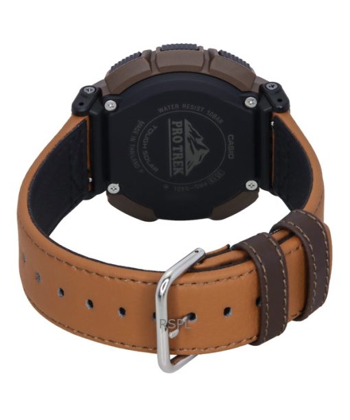 Casio Pro Trek Climber Line Digital Leather Strap Solar PRG-340L-5 100M Mens Watch