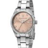 Maserati Competizione Crystal Accents Stainless Steel Rose Gold Dial Quartz R8853100509 100M Womens Watch