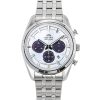 Orient Contemporary Chronograph Stainless Steel White Dial Quartz RA-TX0305S Mens Watch