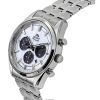 Orient Contemporary Chronograph Stainless Steel White Dial Quartz RA-TX0305S Mens Watch