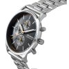 Skagen Holst Chronograph Stainless Steel Sunray Grey Dial Quartz SKW6926 Mens Watch