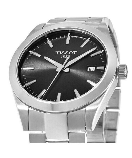 Tissot Gentleman Quartz T127.410.11.051.00 T1274101105100 100M Mens Watch