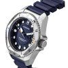 Victorinox Dive Pro Rubber Strap Blue Dial Quartz Divers 241991 300M Mens Watch