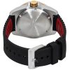 Victorinox Journey 1884 Rubber Strap Black Dial Quartz Divers 242014 200M Mens Watch