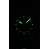 Victorinox Swiss Army Leather Strap Black Dial Quartz 242041 100M Mens Watch