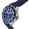 TAG Heuer Aquaracer Professional GMT Rubber Strap Blue Dial Automatic Divers WBP5114.FT6259 300M Mens Watch