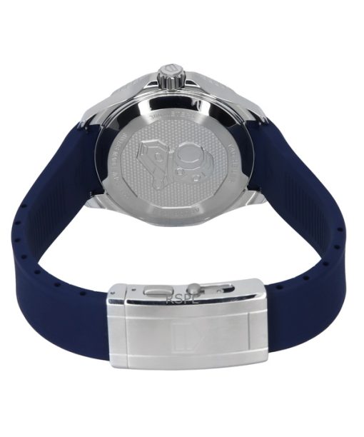 TAG Heuer Aquaracer Professional GMT Rubber Strap Blue Dial Automatic Divers WBP5114.FT6259 300M Mens Watch