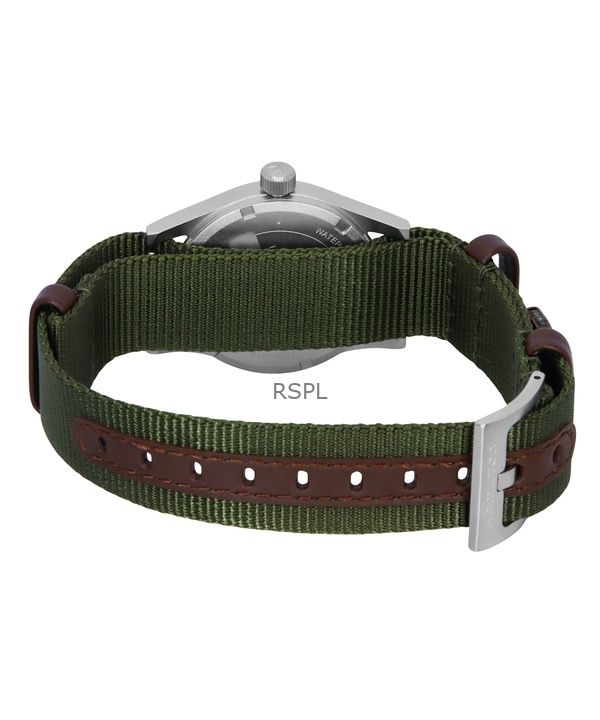 Hamilton Khaki Field Textile Strap White Dial Quartz H69301910 Unisex Watch