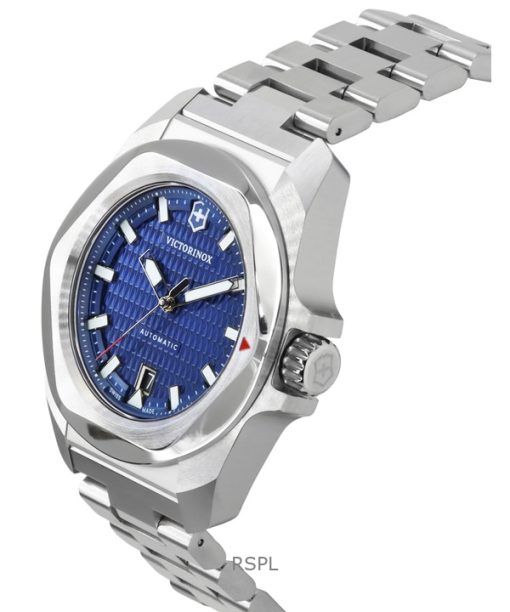 Victorinox I.N.O.X Stainless Steel Blue Dial Automatic 242020 200M Men's Watch