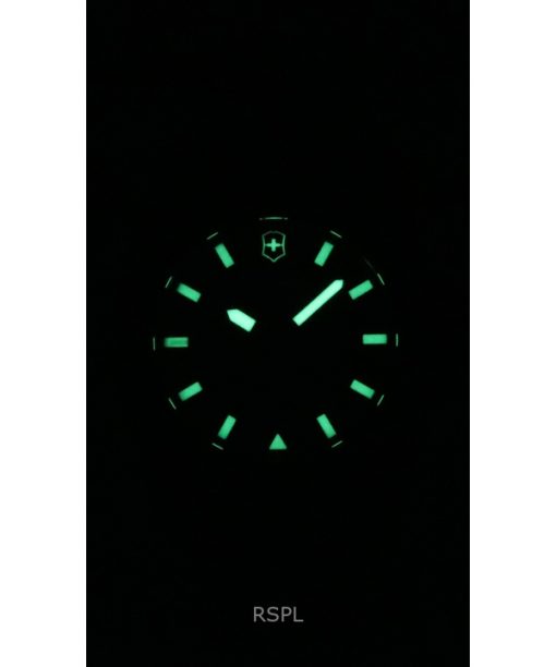 Victorinox I.N.O.X Rubber Strap Blue Dial Automatic Diver's 242022-1 200M Men's Watch With Gift Set