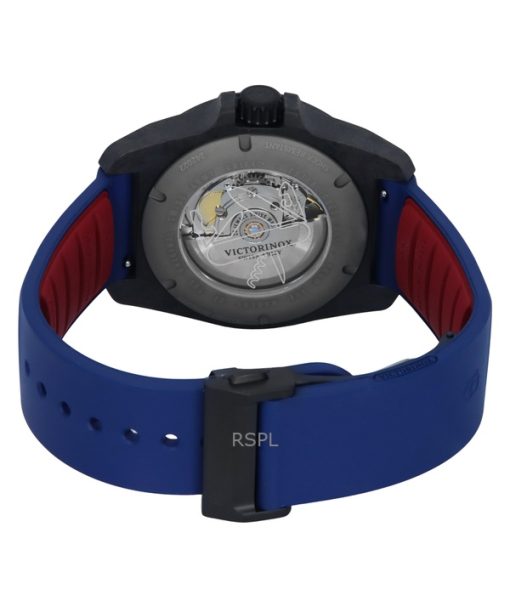 Victorinox I.N.O.X Rubber Strap Blue Dial Automatic Diver's 242022-1 200M Men's Watch With Gift Set