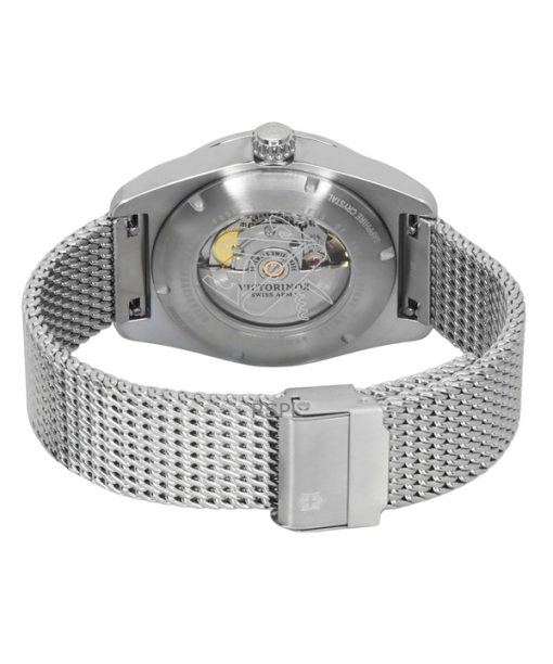Victorinox Swiss Army Stainless Steel Blue Dial Automatic 242045 100M Men's Watch