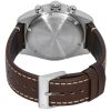 Victorinox Swiss Army Chronograph Leather Strap Black Dial Quartz 242046 100M Men's Watch