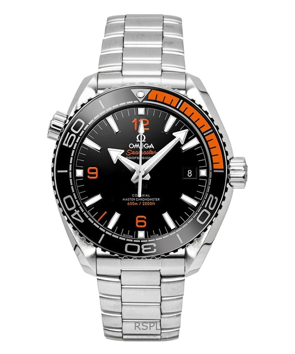 Omega Seamaster Planet Ocean Stainless Steel Black Dial Automatic Diver's 215.30.44.21.01.002 600M Men's Watch