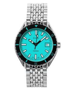 Doxa SUB 200 Aquamarine Turquoise Dial Automatic Diver's 799.10.241.10 200M Men's Watch With Extra Strap