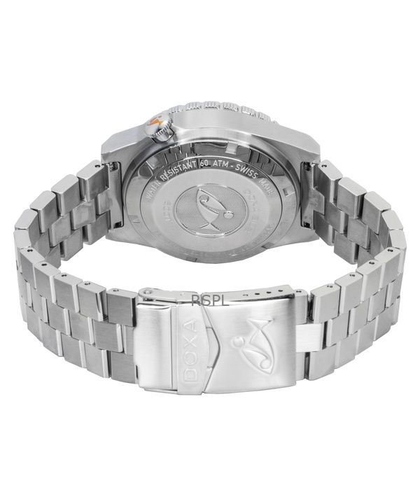 Doxa SUB 600T Professional Orange Dial Automatic Diver's 862.10.351.10 600M Men's Watch With Extra Straps