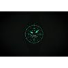 AVI-8 Flyboy Airmaster GMT Leather Strap Grey Dial Automatic AV-4128-05 Men's Watch