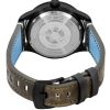 AVI-8 Flyboy Airmaster GMT Leather Strap Grey Dial Automatic AV-4128-05 Men's Watch