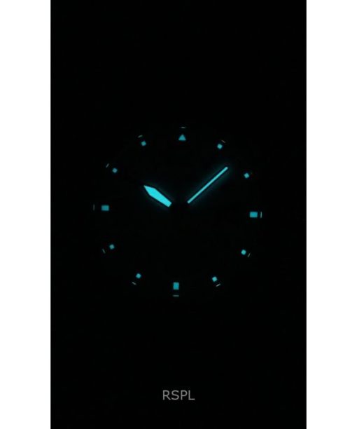 Citizen Eco-Drive Green Nylon Strap White Dial AW1571-09A 100M Men's Watch