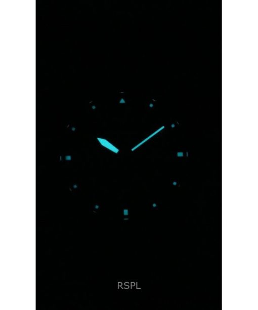 Citizen Eco-Drive Green Nylon Strap Black Dial AW1575-08E 100M Men's Watch