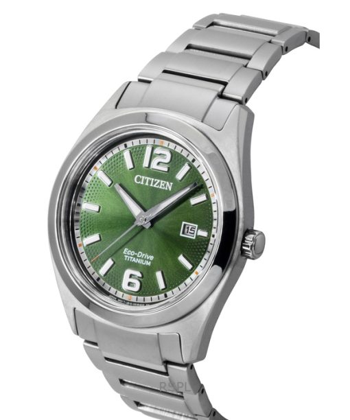 Citizen Eco-Drive Super Titanium Green Dial AW1641-81X Men's Watch