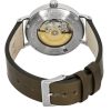 Bauhaus Leather Strap Beige Dial Automatic 21521 Men's Watch