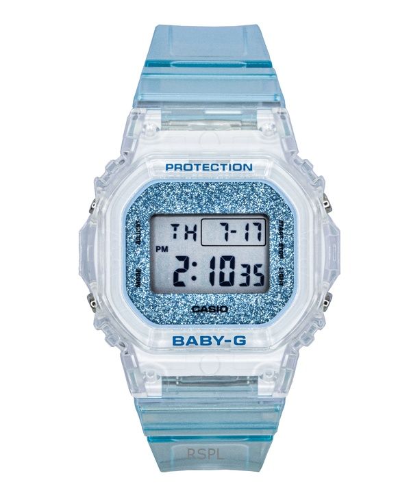 Casio Baby-G Digital Blue Resin Strap Quartz BGD-565GC-2 100M Women's Watch