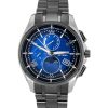 Citizen Attesa Radio-Controlled Super Titanium Moon Phase Blue Dial Eco-Drive BY1007-60L 100M Men's Watch