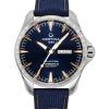 Certina DS Action Day Date Synthetic Strap Blue Dial Automatic Diver's C032.430.18.041.01 200M Men's Watch