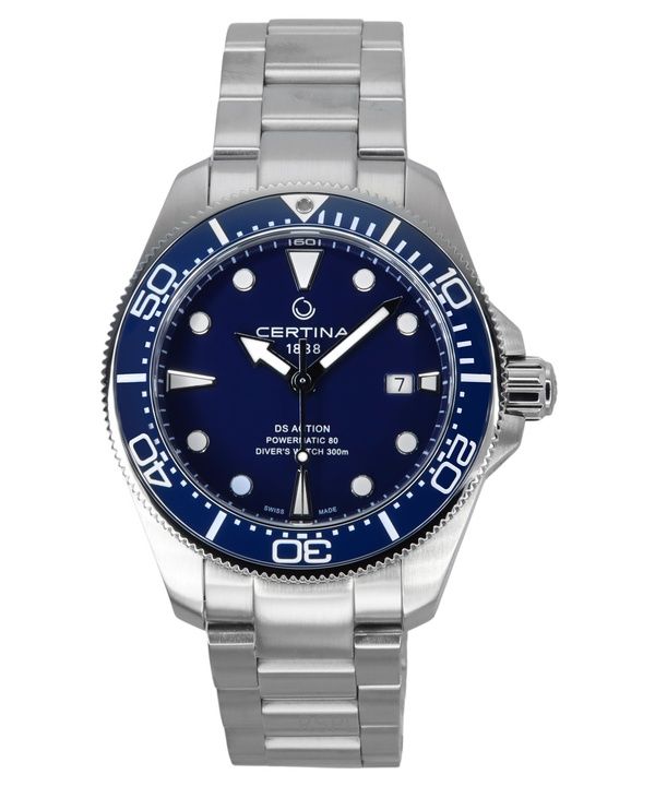 Certina DS Action Diver Stainless Steel Blue Dial Automatic C032.607.11.041.00 300M Men's Watch