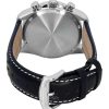 Citizen Eco-Drive Chronograph Leather Strap White Dial CA4640-09A 100M Men's Watch