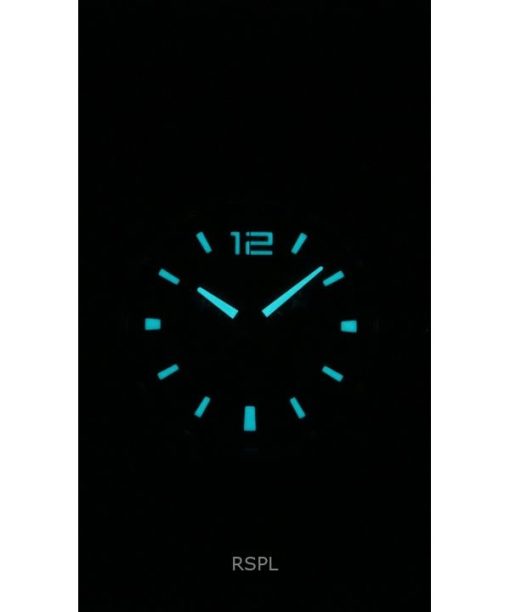 Citizen Eco-Drive Chronograph Stainless Steel Green Dial CA4640-50X 100M Men's Watch