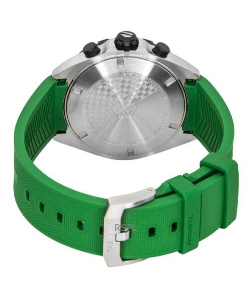 Tag Heuer Formula 1 Chronograph Rubber Strap Green Dial Quartz Diver's CAZ101AP.FT8056 200M Men's Watch