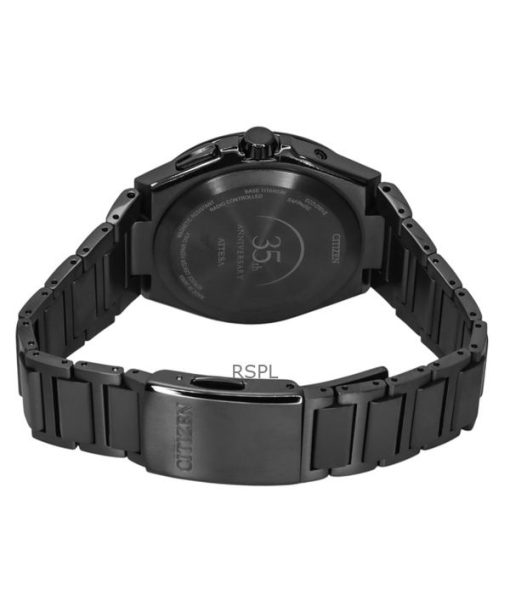 Citizen Attesa Perpetual Calendar Super Titanium Black Dial Eco-Drive CB0217-71E 100M Men's Watch