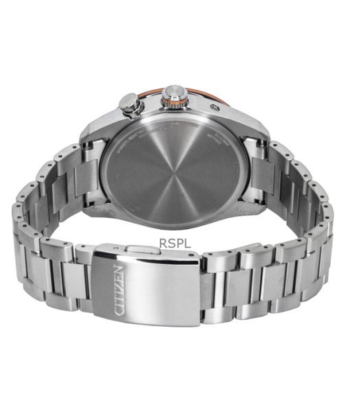 Citizen Attesa ACT Line Super Titanium Blue Dial Eco-Drive CB0287-68L 100M Men's Watch