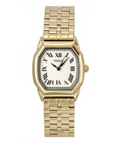 Fossil Harlow Gold Tone Stainless Steel Cream Dial Quartz ES5361 Women's Watch