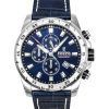 Festina Timeless Chronograph Leather Strap Blue Dial Quartz F20692-2 100M Men's Watch