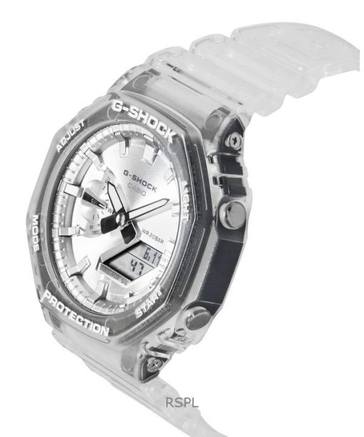 Casio G-Shock Analog Digital Resin Strap Grey Dial Quartz GA-2100BM-7A8 200M Unisex Watch