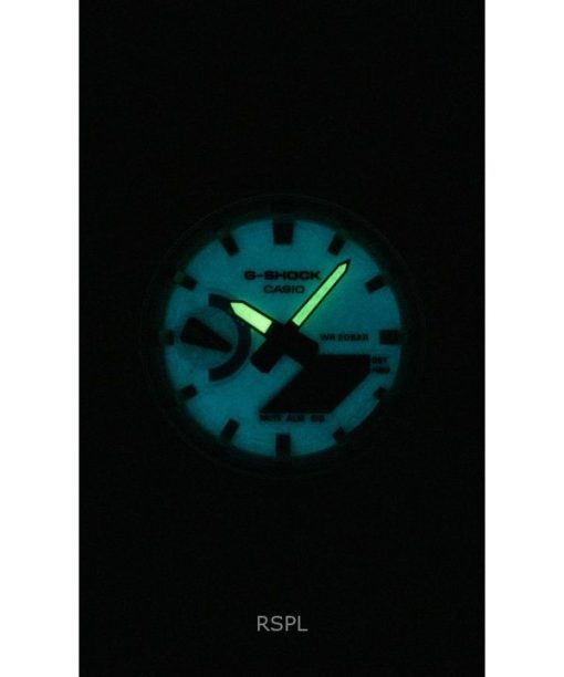 Casio G-Shock Analog Digital Resin Strap White Dial Quartz GA-2100HDS-7A 200M Men's Watch