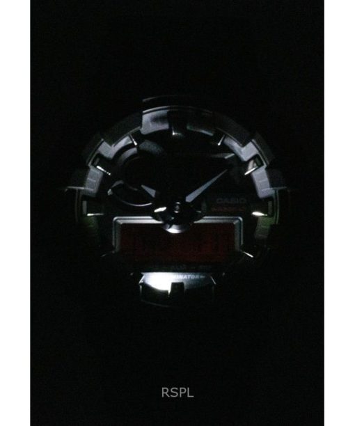 Casio G-Shock Analog Digital Resin Strap Black Dial Quartz GA-700BBR-1A 200M Men's Watch