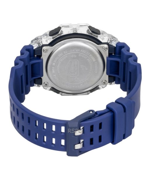 Casio G-Shock G-Lide Digital Smartphone Link Blue Resin Strap Quartz GBX-100S-2 200M Unisex Watch