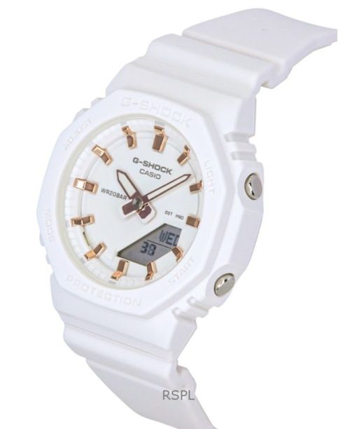 Casio G-Shock Analog Digital Bio-Based Resin Strap White Dial Quartz GMA-P2100M-7A 200M Women's Watch
